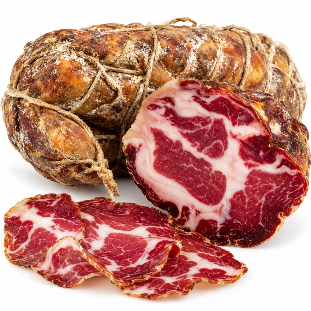 Coppa Stagionata entera y laminada