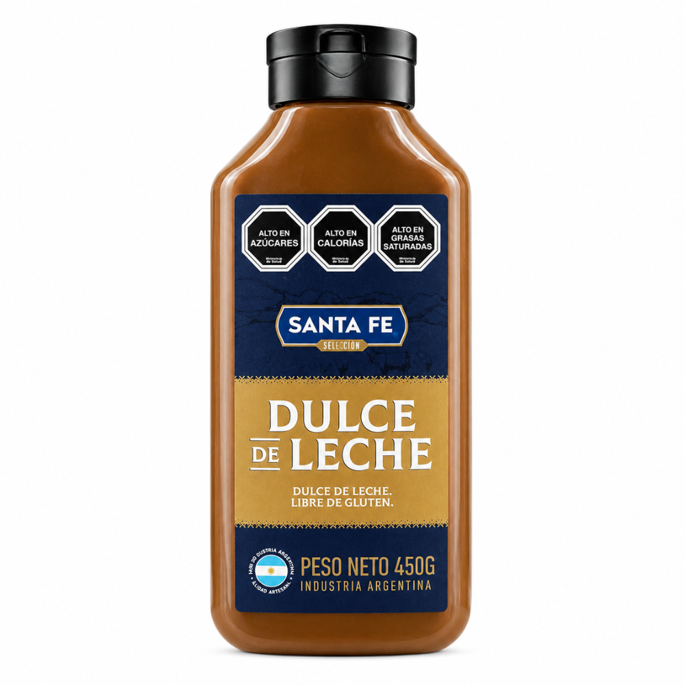 Dulce de leche Squeeze Santa Fe 450g