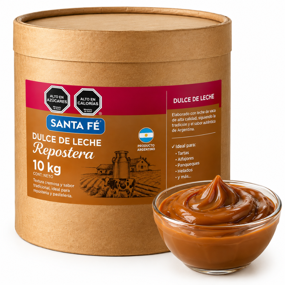 Dulce de Leche Repostero Santa Fe 10 kg