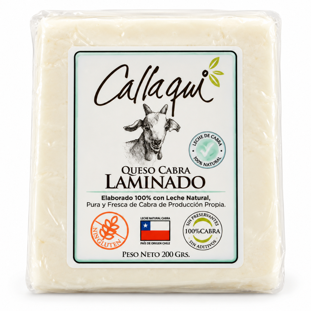 Queso de Cabra Callaqui laminado