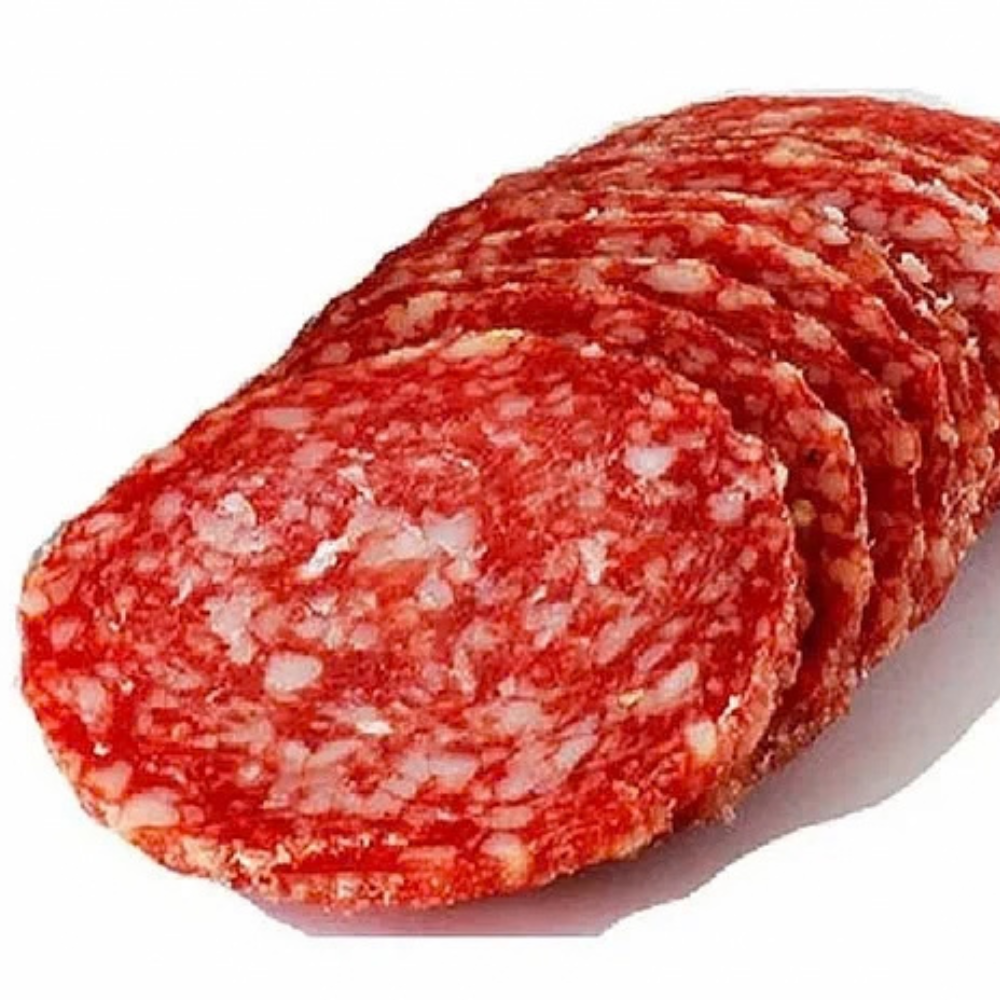 Salame en fetas finas